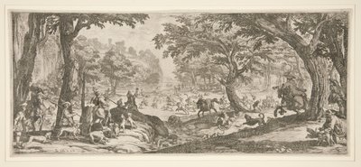 Wielkie polowanie autorstwa Jacques Callot