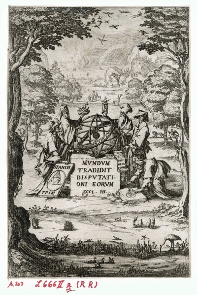 Strona tytułowa Sacra Cosmologia ... (rycina) autorstwa Jacques Callot