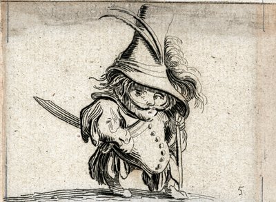 Varie Figure Gobbi ... (grawerunek) autorstwa Jacques Callot