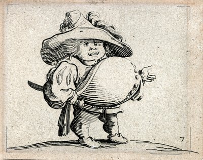 Varie Figure Gobbi ... (grawerunek) autorstwa Jacques Callot