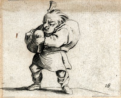 Varie Figure Gobbi ... (grawerunek) autorstwa Jacques Callot