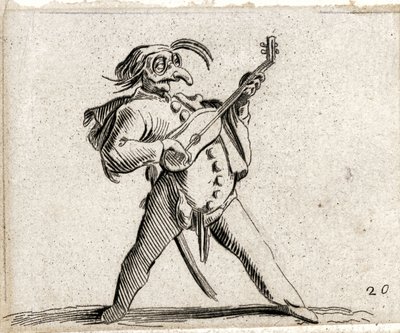 Varie Figure Gobbi ... (grawerunek) autorstwa Jacques Callot