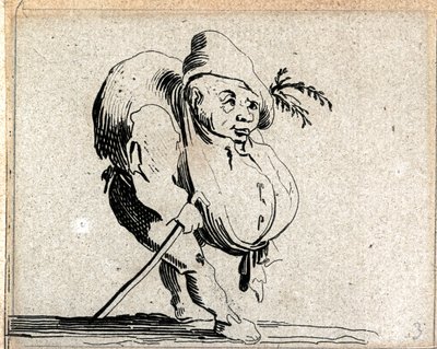 Varie Figure Gobbi ... (grawerunek) autorstwa Jacques Callot