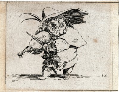Varie Figure Gobbi ... (grawerunek) autorstwa Jacques Callot
