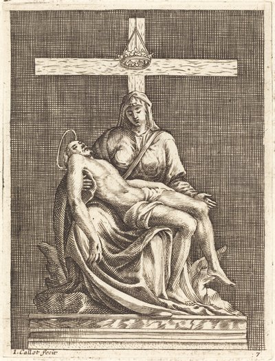 Współczucie autorstwa Jacques Callot after Michelangelo
