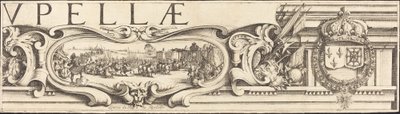 Oblężenie La Rochelle [tablica 3 z 16; zestaw zawiera 1952.8.97-112] autorstwa Jacques Callot and Abraham Bosse