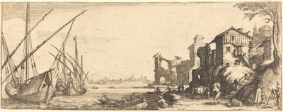 Mały Port autorstwa Jacques Callot or Follower of Jacques Callot