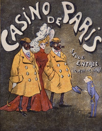 Oficjalny program Casino de Paris, 1906 autorstwa Jacques Charles