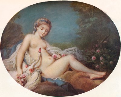 Leda, XVIII wiek, 1917 autorstwa Jacques Charlier