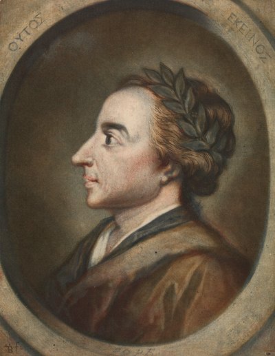 Aleksander Papież, poeta 1744 autorstwa Jacques Christophe Le Blon
