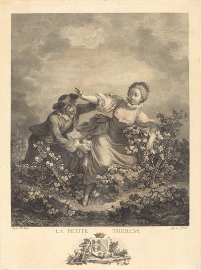 La Petite Therese autorstwa Jacques Couché after Jacques Philippe Caresme