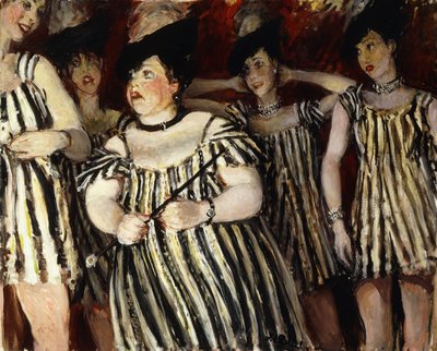 Impreza panny Elsy Maxwell pokazująca Lady Peel po prawej stronie, autorstwa Jacques Emile Blanche