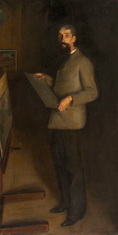 Portret Henri Guérarda, 1889. autorstwa Jacques Emile Blanche