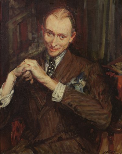 Portret J. Rauleta autorstwa Jacques Emile Blanche