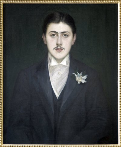 Portret Marcela Prousta (olej na płótnie) autorstwa Jacques Emile Blanche
