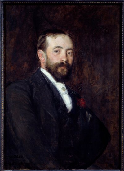 Portret hiszpańskiego malarza Don Rafaela de Ochoa y Madrazo (1858) Obraz Jacques Emile (Jacques-Emile) Blanche (1861-1942) 1890 Nd. 0,55x0,77 m Rouen, Muzeum Sztuk Pięknych autorstwa Jacques Emile Blanche