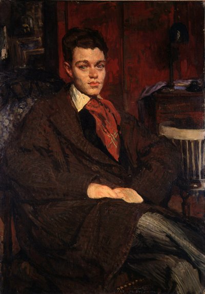 Rene Crevel – Jacques Emile (Jacques-Emile) Blanche (1861 - 1942). autorstwa Jacques Emile Blanche