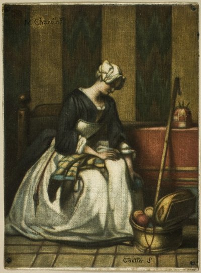 The Tapestry Worker autorstwa Jacques Fabien Gautier d