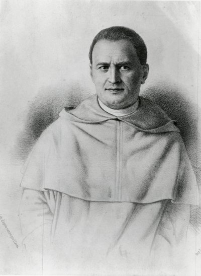 Henri-Dominique Lacordaire autorstwa Jacques Francois Gauderique Llanta