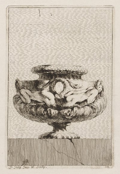 Zestaw Waz: Tablica 13, 1746. autorstwa Jacques Francois Joseph Saly