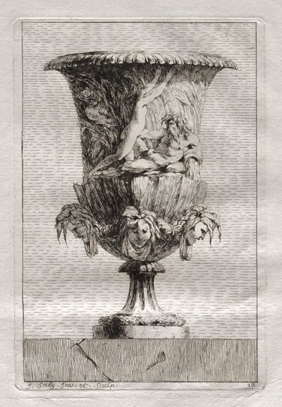Zestaw Waz: Tablica 17, 1746. autorstwa Jacques Francois Joseph Saly