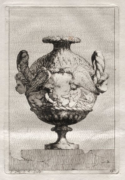 Zestaw Waz: Tablica 19, 1746. autorstwa Jacques Francois Joseph Saly