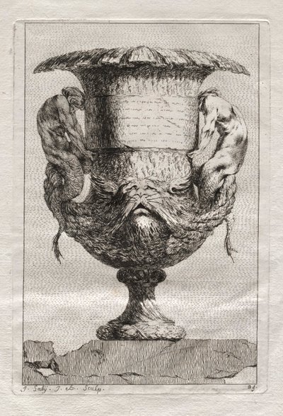 Zestaw Waz: Tablica 29, 1746. autorstwa Jacques Francois Joseph Saly