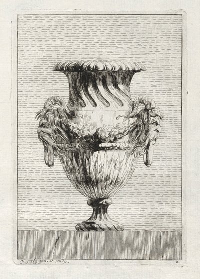 Zestaw Waz: Tablica 2, 1746. autorstwa Jacques Francois Joseph Saly