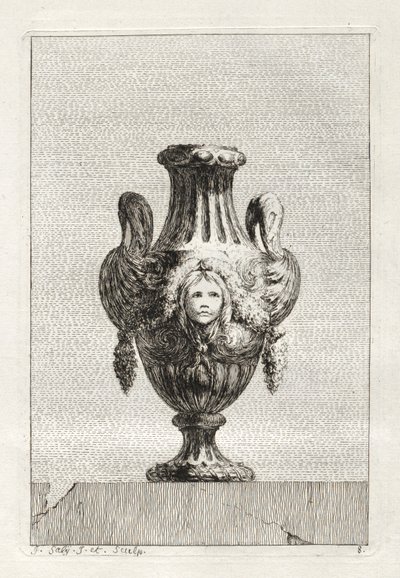 Zestaw Waz: Tablica 8, 1746. autorstwa Jacques Francois Joseph Saly