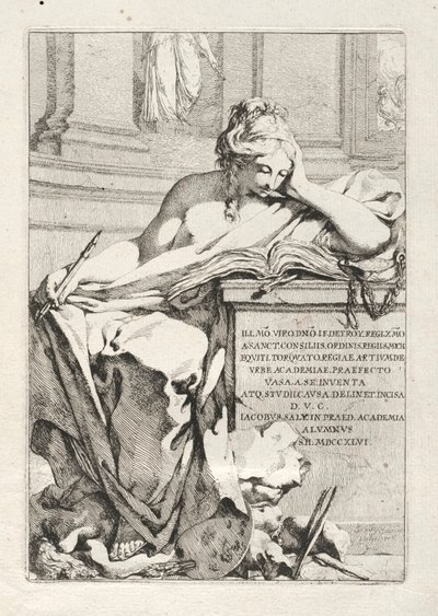 Zestaw waz: Strona tytułowa, 1746. autorstwa Jacques Francois Joseph Saly