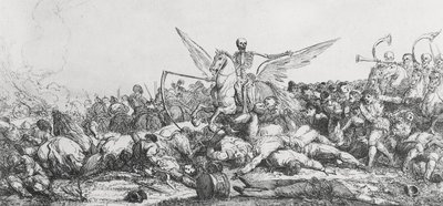 Triumf śmierci, 1779 autorstwa Jacques Gamelin