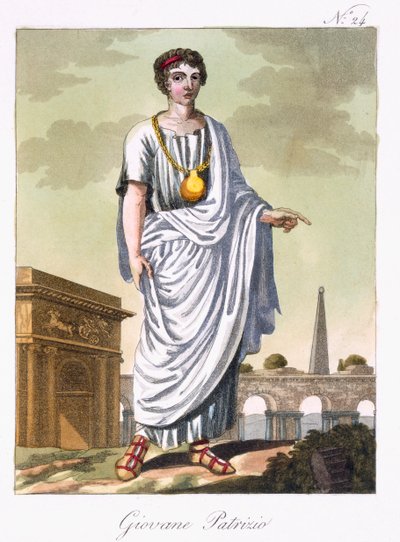 Młody patrycjusz, ilustracja z „L