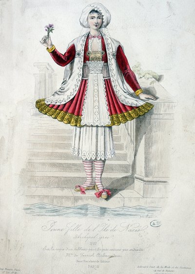 Dziewczyna z wyspy Naxos autorstwa Jacques Grasset de Saint Sauveur