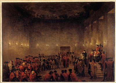 18 brumaire rocznik VIII autorstwa Jacques Henri Sablet