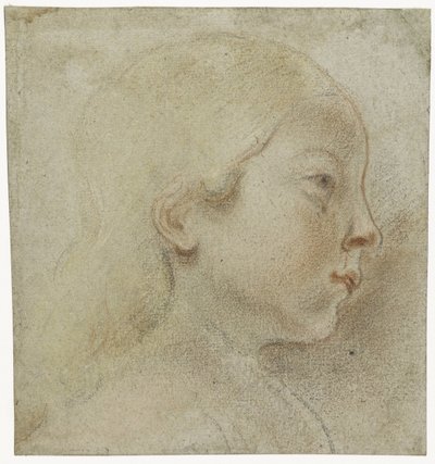 Głowa dziecka po prawej autorstwa Jacques Jordaens