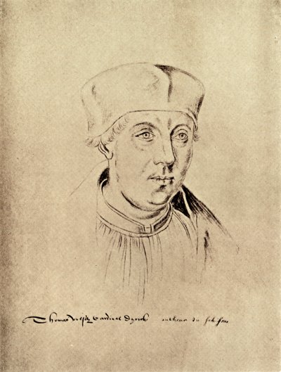 „Kardynał Wolsey”, 1909 autorstwa Jacques Leboucq
