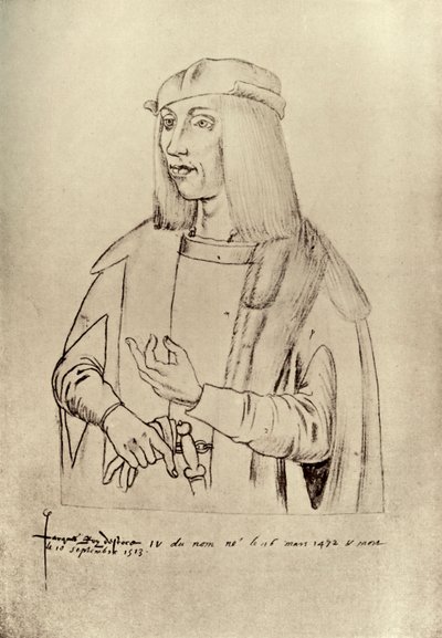 „James IV, król Szkocji”, 1909 autorstwa Jacques Leboucq