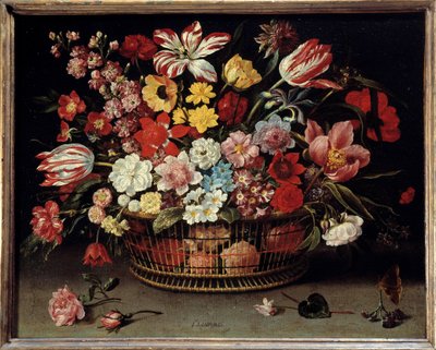 Kosz owoców Obraz Jacquesa Linarda (1600-1645) autorstwa Jacques Linard