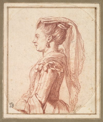 Młoda kobieta z Frascati autorstwa Jacques Louis David