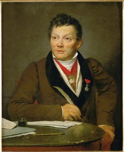 Alexandre Lenoir, założyciel Musee des Monuments Francais ... autorstwa Jacques Louis David