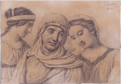 Niderlandzki: Trzy kobiety autorstwa Jacques Louis David