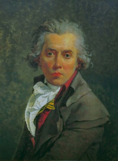 Włoski:  Autoritratto Autoportret z trzema kołnierzykami autorstwa Jacques Louis David