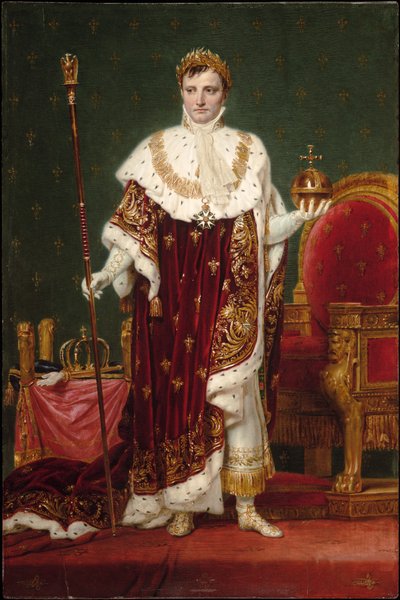 Jacques-Louis David - Cesarz Napoleon I, ok. 1807 r. autorstwa Jacques Louis David