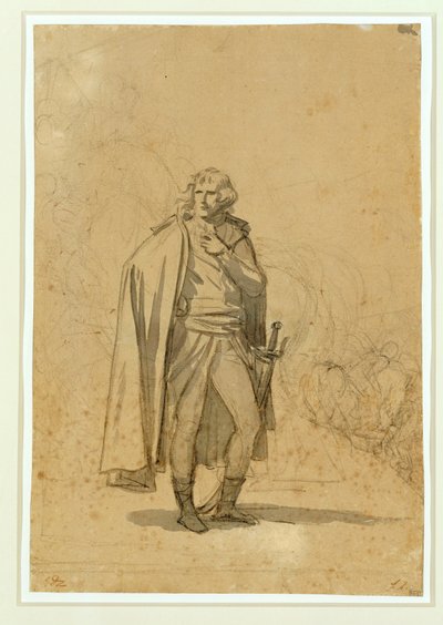 Le General Bonaparte debout ... autorstwa Jacques Louis David