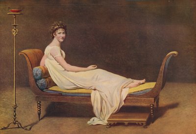 Madame Recamier, 1800, c1915. autorstwa Jacques Louis David