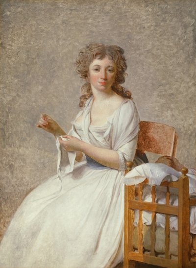 Madame de Pastoret i jej syn, 179192. autorstwa Jacques Louis David