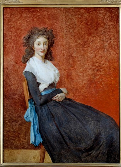 Portret Madame Charles Louis Trudaine (1769-1802) Obraz Jacques Louis David (1748-1825) Niedz. 1,30 x 0,98 m² autorstwa Jacques Louis David