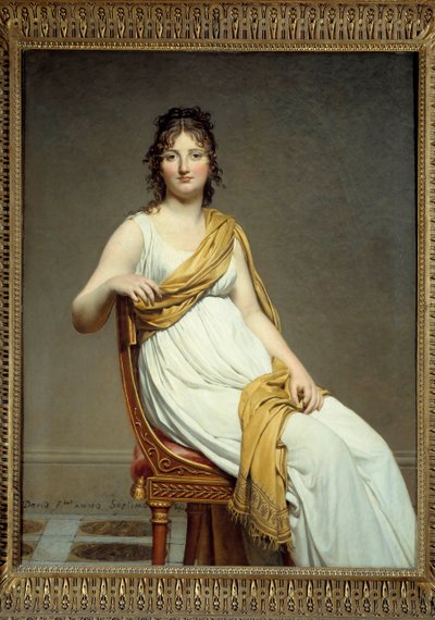 Portret Madame Raymond Verninac (1780-1827) Siostra Eugene