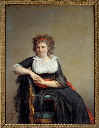 Portret Jeanne Robertine Rilliet markizy d
