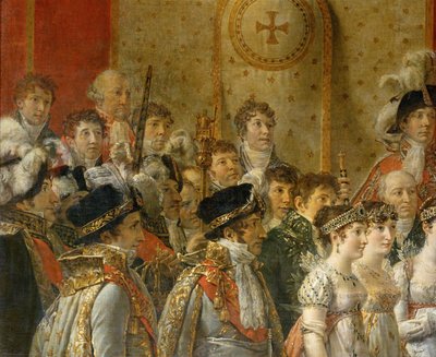 Koronacja Napoleona w Notre-Dame ... autorstwa Jacques Louis David